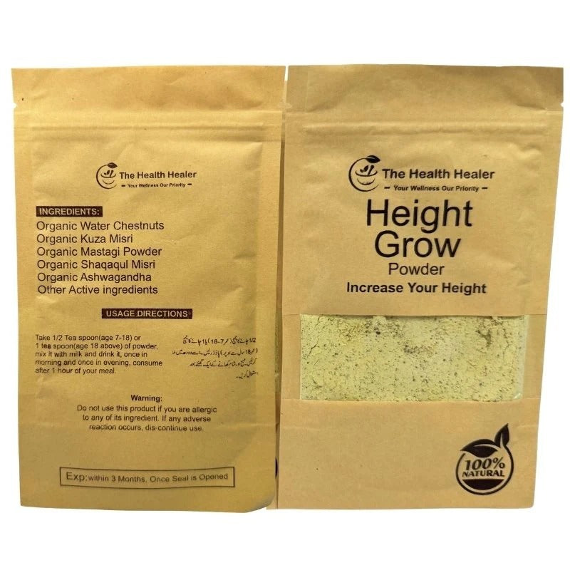 Height Growth Powder , Boost Your Height Naturally , Natural Height Booster Supplement