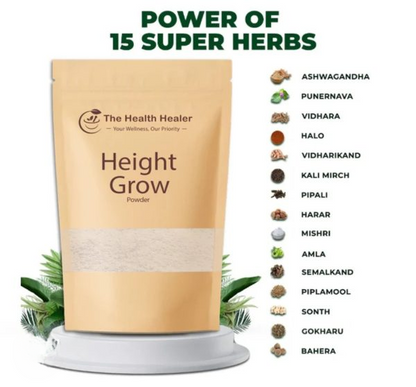 Height Growth Powder , Boost Your Height Naturally , Natural Height Booster Supplement