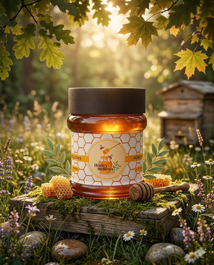 Pure Honey - 500gm | Green Valley Natural Honey | 100% Pure | Export Quality